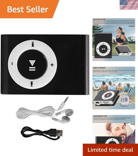 Compact mp3 player - player, clip