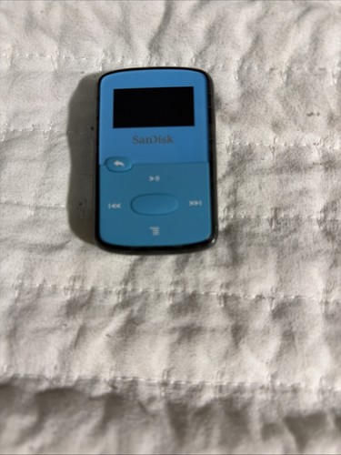 Blue sandisk mp3 - sandisk, player