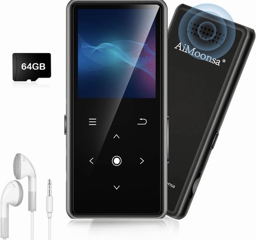 Aimoonsa 64gb mp3 player - 64gb,