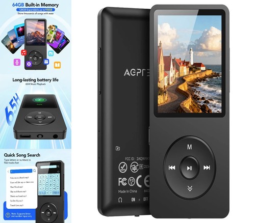64gb mp3 player hours - 65,