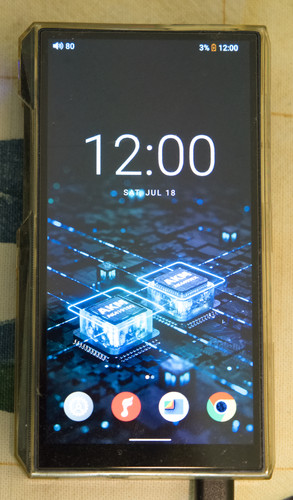 Fiio m23 player blue - m23,