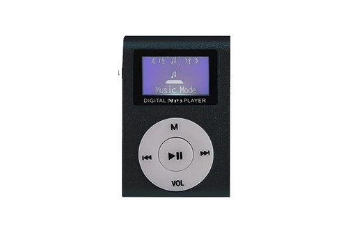 Mini clip mp3 music player - clip, lcd