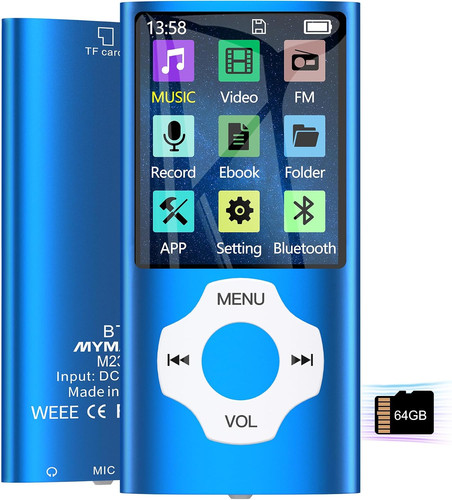 Pocket 64gb mp3 player - 64gb,