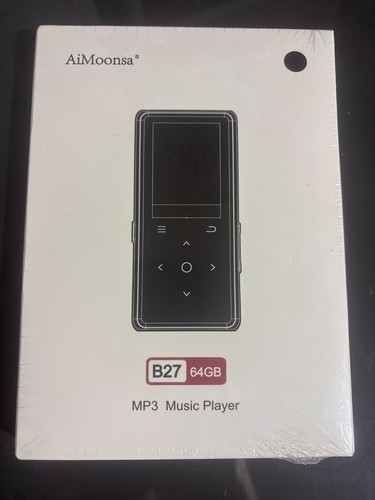 Aimoonsa 64gb black mp3 music - 64gb,