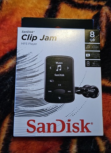 Sandisk clip jam mp3 player - clip,