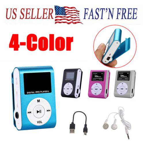 Mini portable clip mp3 player - portable,
