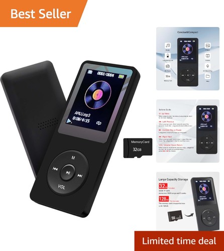 Mini mp3 player 32gb with - mp3,